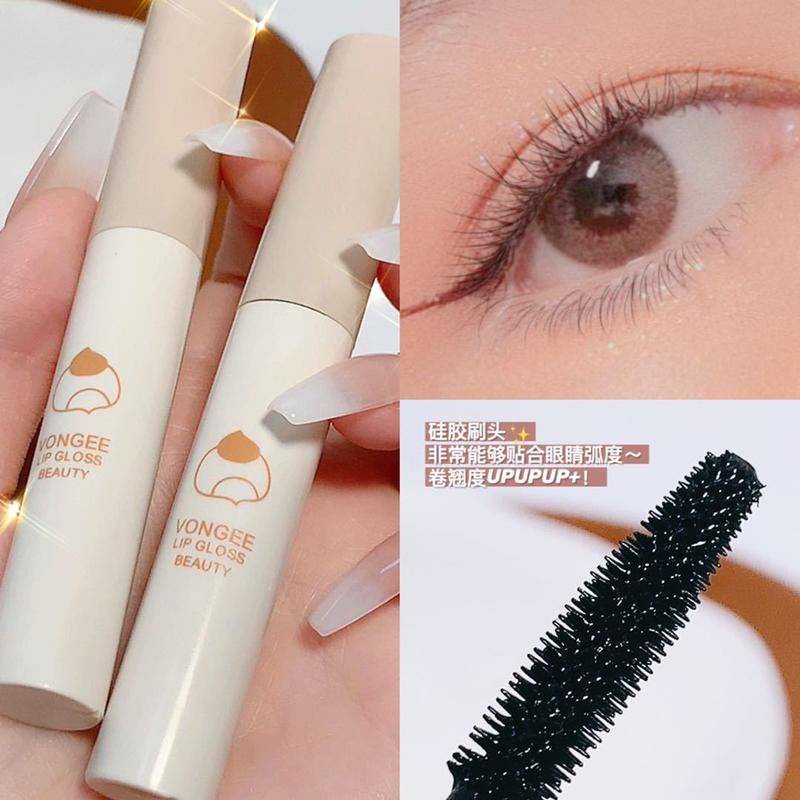 Mascara VONGEE sợi lụa màu đen chống thấm nước chuốt dài và cong mi | BigBuy360 - bigbuy360.vn