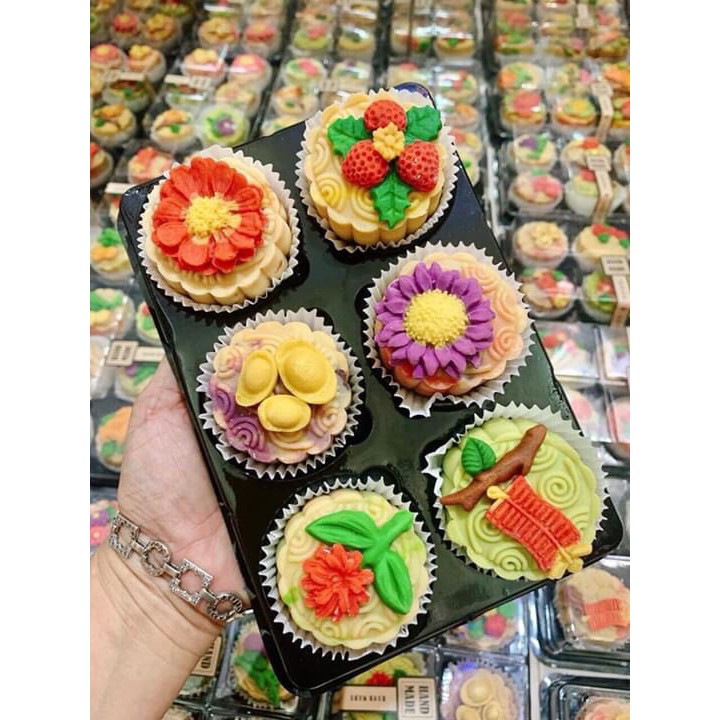 BÁNH TRUNG THU 3D MINI (HỘP 6 BÁNH)