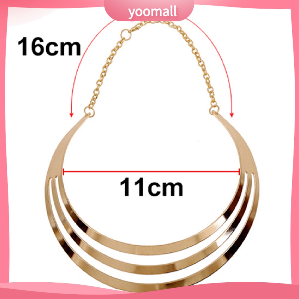 Vòng Cổ Nhiều Lớp Bằng Hợp Kim Chống Thấm Nước Độc Đáo Thời Trang