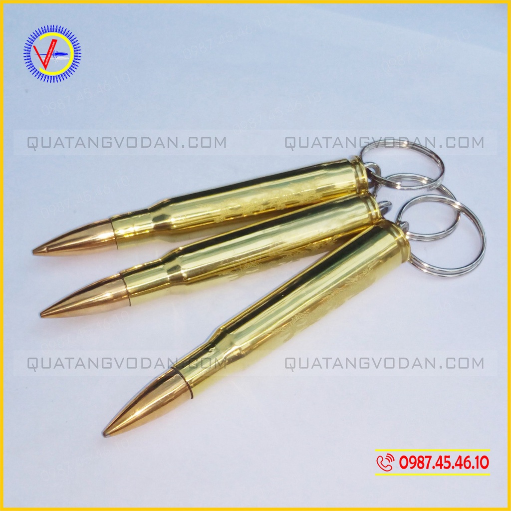 Móc khóa đại liên M30 đồng | QUÀ TẶNG VỎ ĐẠN