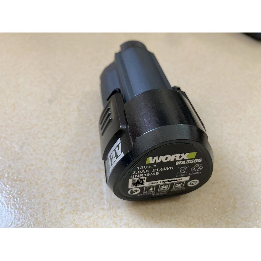 Bộ Sạc Pin Lithium WORX WORX 12V WA3713 WA3768 WA3506 12V Chuyên Dụng