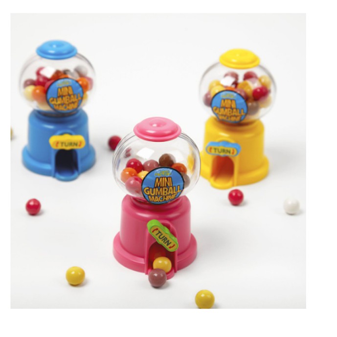 Hộp 12 chiếc Máy bán kẹo Mini Gumball Machine