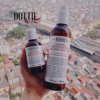 Sữa rửa mặt hoa cúc Kiehls Calendula Deep Cleansing Foaming Face Wash