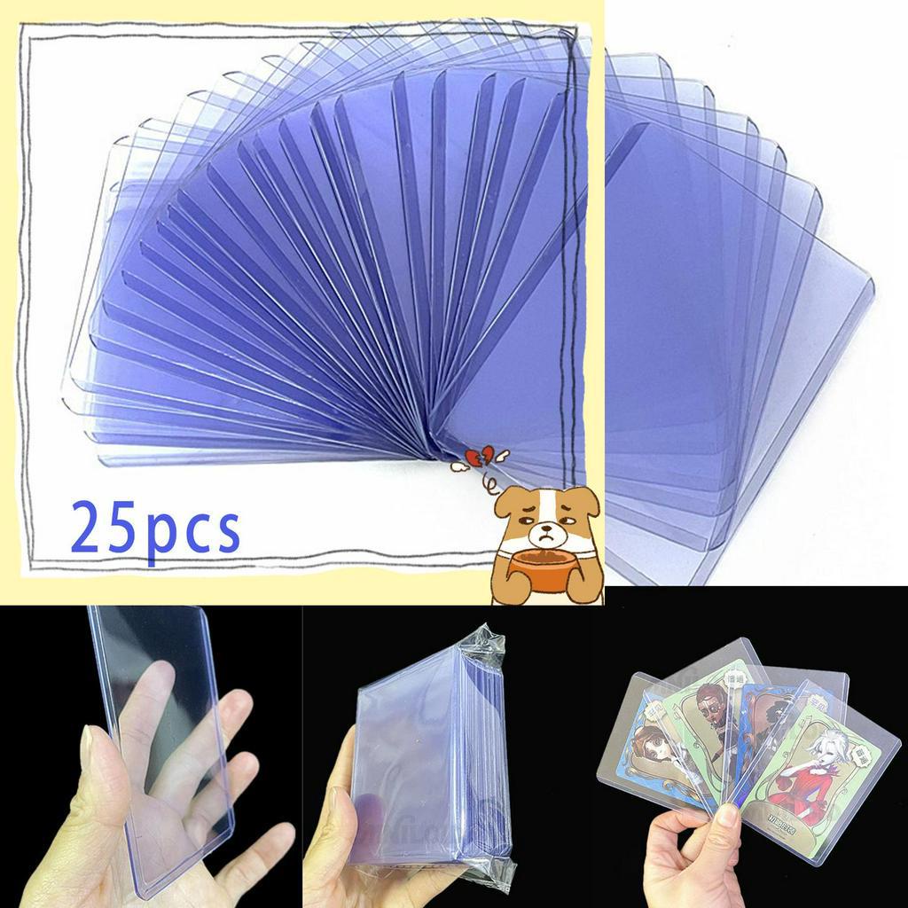 Set 25 Bao Nhựa Đựng Thẻ Trong Suốt Tiện Dụng