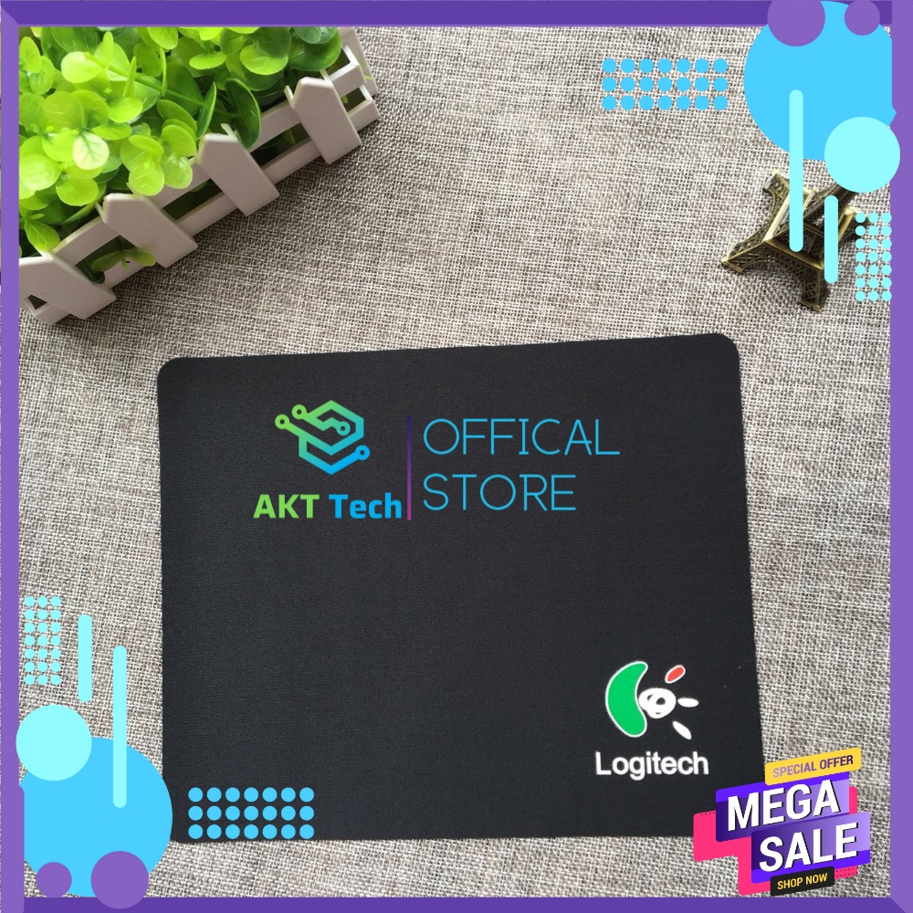 Miếng Lót Chuột Logitech loại tốt giá rẻ 18x22cm – chất lượng cao