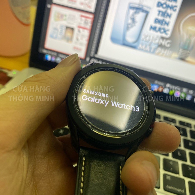 Bộ 2 Dán PPF mặt đồng hồ Samsung Galaxy Watch 3 45mm loại PPF cao cấp nhất