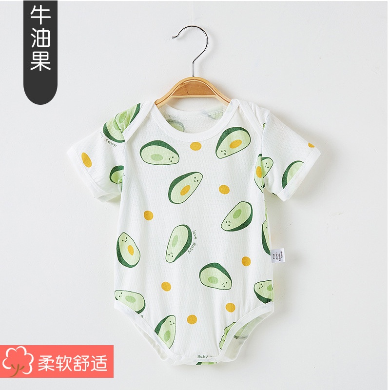 Bộ body chip bé gái bé trai, mẫu bodysuit liền thân mùa hè vải 100% cotton hàng Quảng Châu cao cấp _ BD36