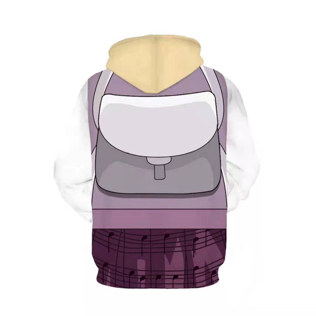 Áo Hoodie Dài Tay In Hình Anime 3d Thời Trang 2020