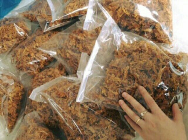 500g khô mực xé 90k