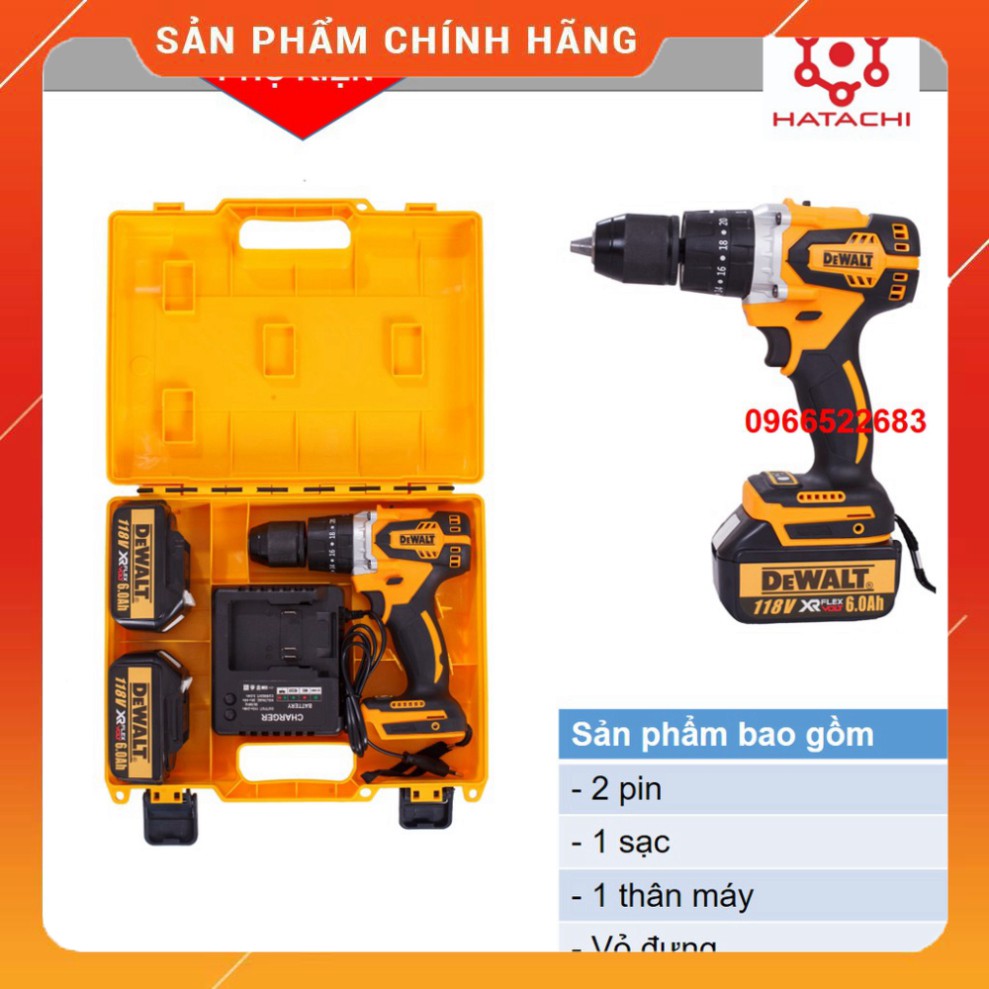 Máy khoan pin | Máy khoan pin không chổi than- 3 chức năng | Khoan tường | Bắt vít | Khoan gỗ .