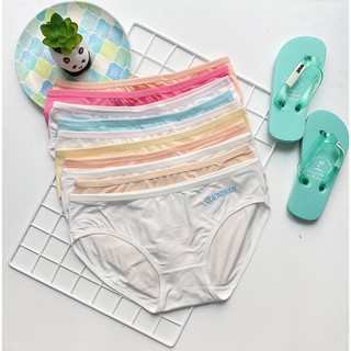 Quần Lót Cotton viền (COMBO 10 QUẦN) M3264