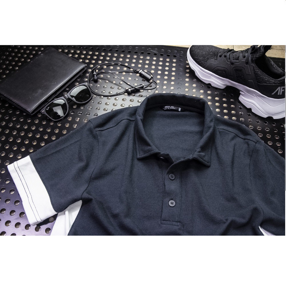 Áo Thun Nam Tay Ngắn | Áo Phông Nam Tay Lỡ Cổ Đứng Thời Trang Cao Cấp A02-04 BoKheShop | BigBuy360 - bigbuy360.vn