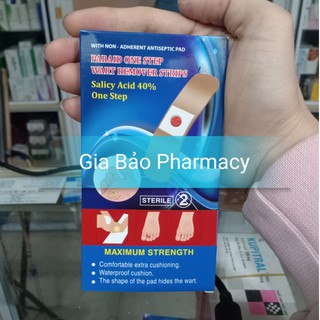 Miếng dán mụn cóc STERILE (hộp 6 miếng) dứt điểm mụn cóc