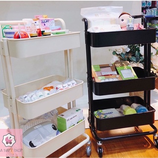 KỆ ĐA NĂNG 3 TẦNG IKEA ( CÓ BÁNH XE)