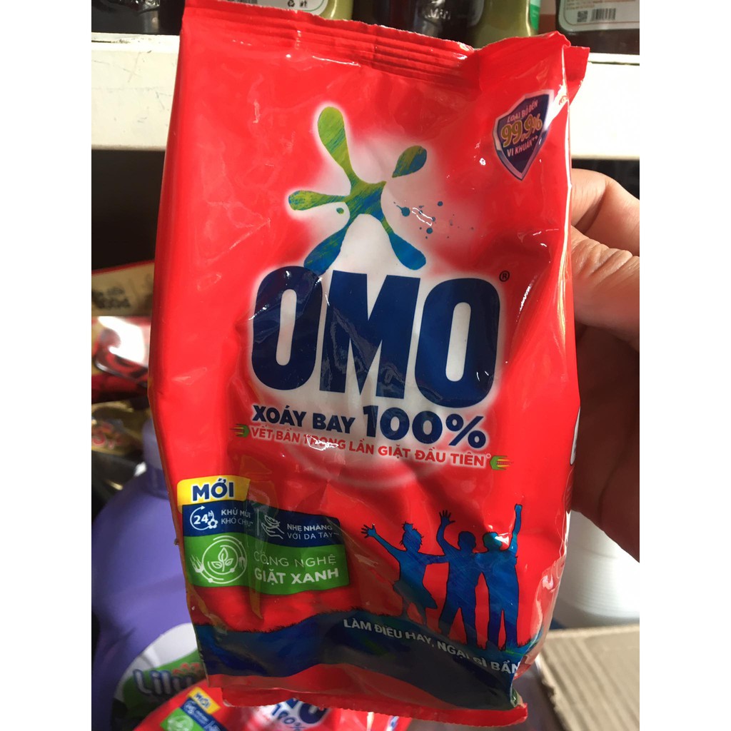 BỘT GIẶT OMO MẪU MỚI TÚI 400g