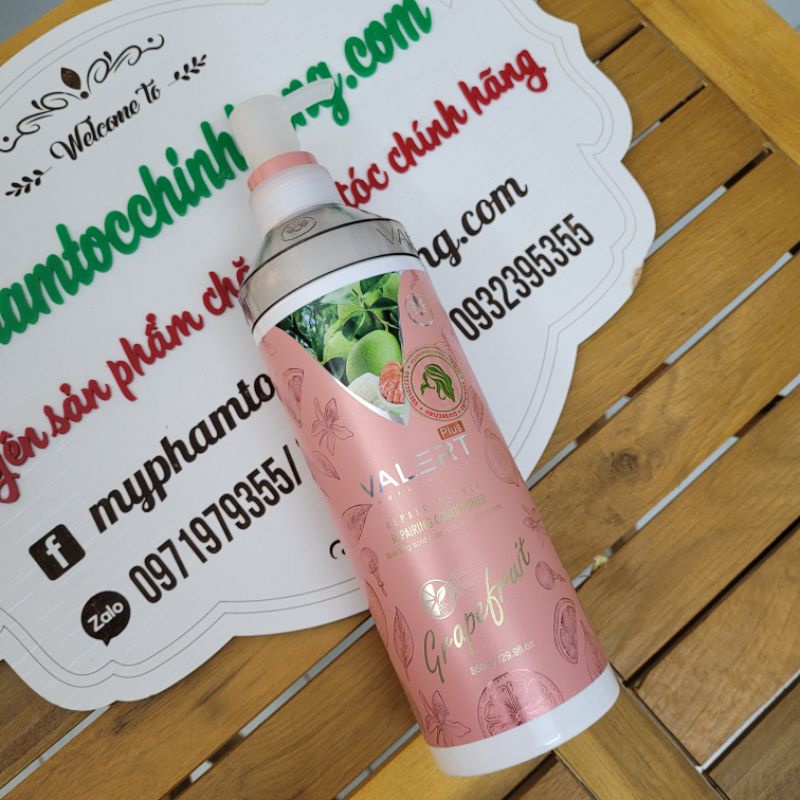 DẦU GỘI XẢ BƯỞI KÍCH THÍCH MỌC TÓC VALERT GRAPEFRUIT 850ML CHÍNH HÃNG CÔNG TY