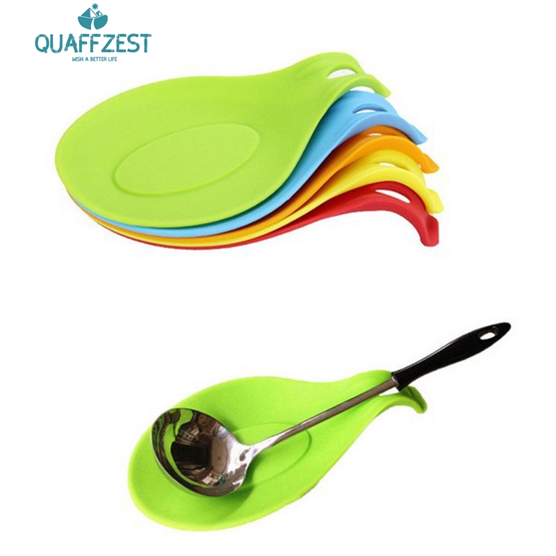Dụng cụ kê muỗng bằng silicone đa năng tiện lợi