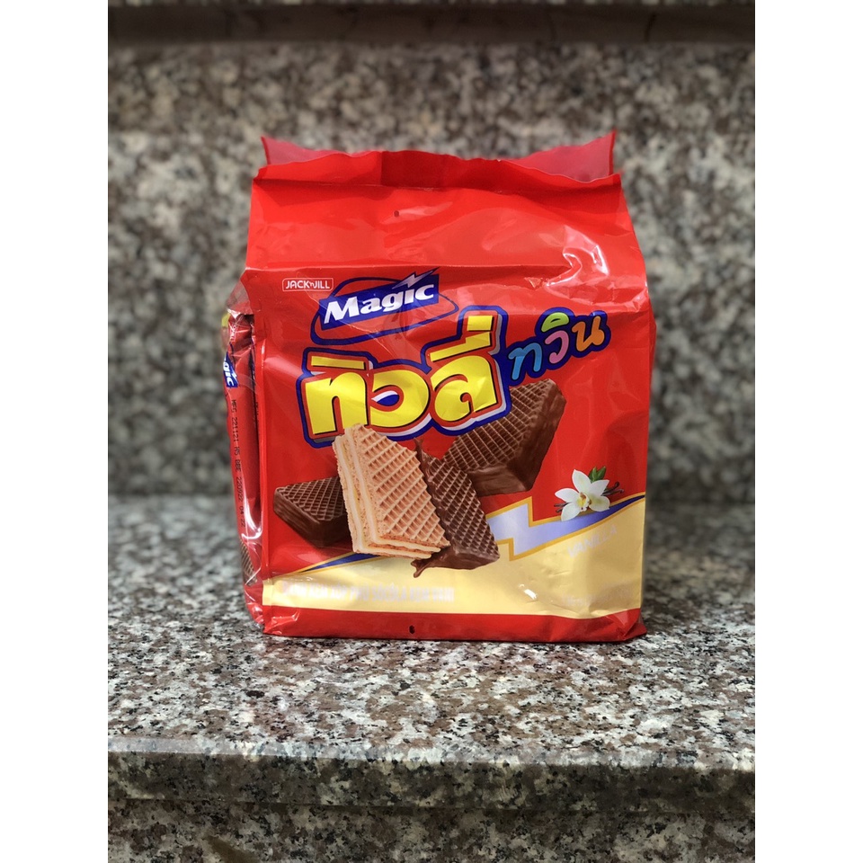Bánh Xốp Tivoli socola vị vani TÚI 24 GÓI