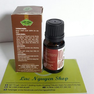 Tinh dầu quế Cung Đình Vỹ Dạ