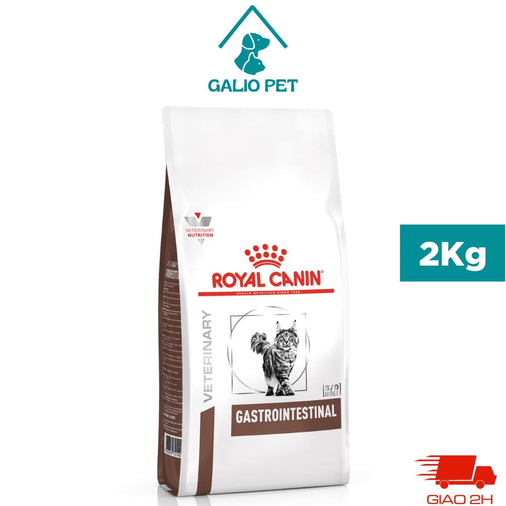 ROYAL CANIN GASTROINTESTINAL - THỨC ĂN CHO MÈO CÓ VẤN ĐỀ VỀ TIÊU HÓA, túi 2Kg