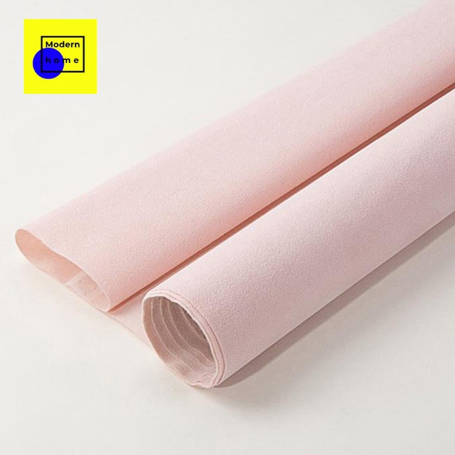 Cuộn Vải Nhung Tự Dính Màu Đen 45x200cm Làm Đồ Trang Sức Thủ Công
