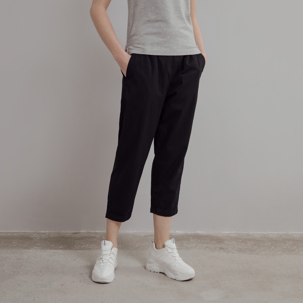 Quần Khaki Lửng Nữ Giordano 05420256 | BigBuy360 - bigbuy360.vn