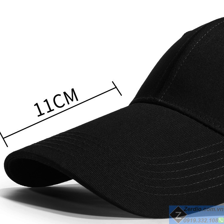 Mũ Golf lưỡi trai Classic lưỡi dài, khóa đồng cực chất cho nam và nữ
