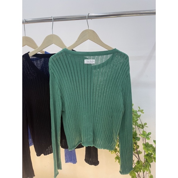 Áo khoát Len mỏng Taobao chất đanh phom chuẩn