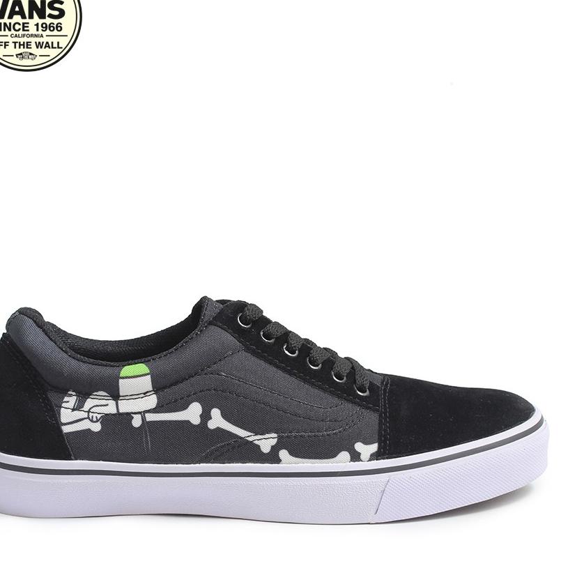 Siêu Chất Lượng!!! Giày Sneaker Vans Họa Tiết Xương Cá (42)
