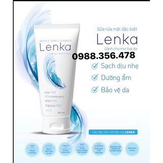 LenKa Sữa rửa mặt. Dùng an toàn cho bà bầu. Sản phẩm chính hàng được bác sĩ khuyên dùng. Sản xuất tại Việt Nam.