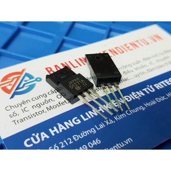 [Combo 3 chiếc] D1271A 2SD1271 2SD1271A Transistor NPN 100V 7A TO-220F