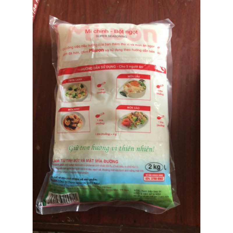 Mì Chính-Bột Ngọt Miwon 2Kg