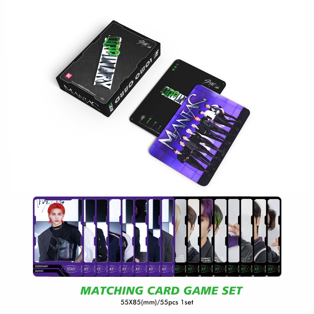 Hộp 55 Ảnh lomo Card Nhóm Nhạc StrayKids