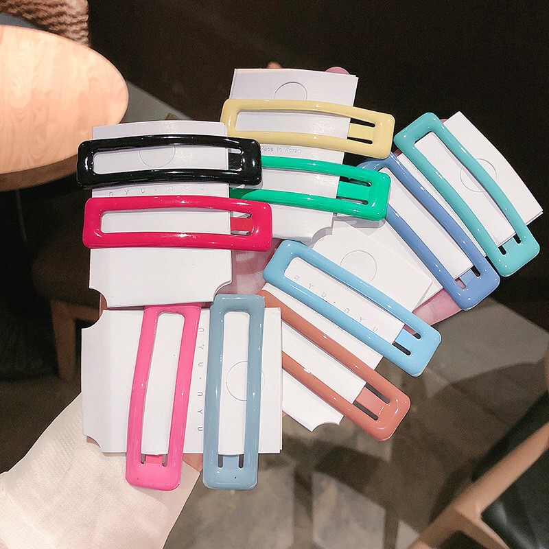 Kẹp tóc nữ hình chữ nhật xinh xinh KT6