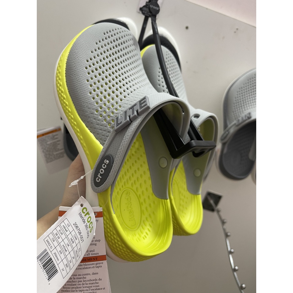 dép Cross bít đầu siêu thoáng crocss literdiree 360 siêu êm mẫu mới 2023 nhiều mầu size 35 36 37 38 39 40 41 42 43 44 45
