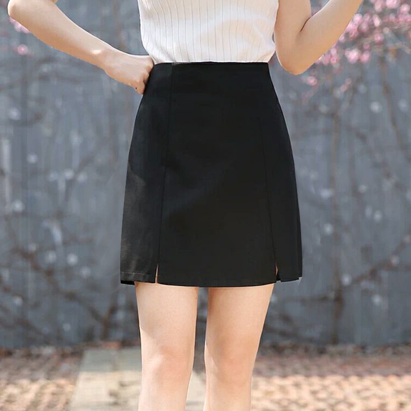 Đủ size S-4XL 🌱có lót quần🌱CHÂN VÁY CHỮ A XẺ TÀ NHÍ HAI BÊN | BigBuy360 - bigbuy360.vn