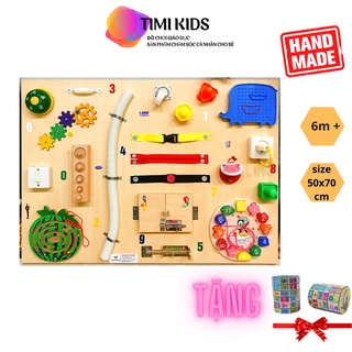 💖 FREE SHIP 💖 Busy Board cho trẻ, Bảng bận rộn cho bé phương pháp montessori dùng làmSản xuất tại Việt N giáo cụ mầm non
