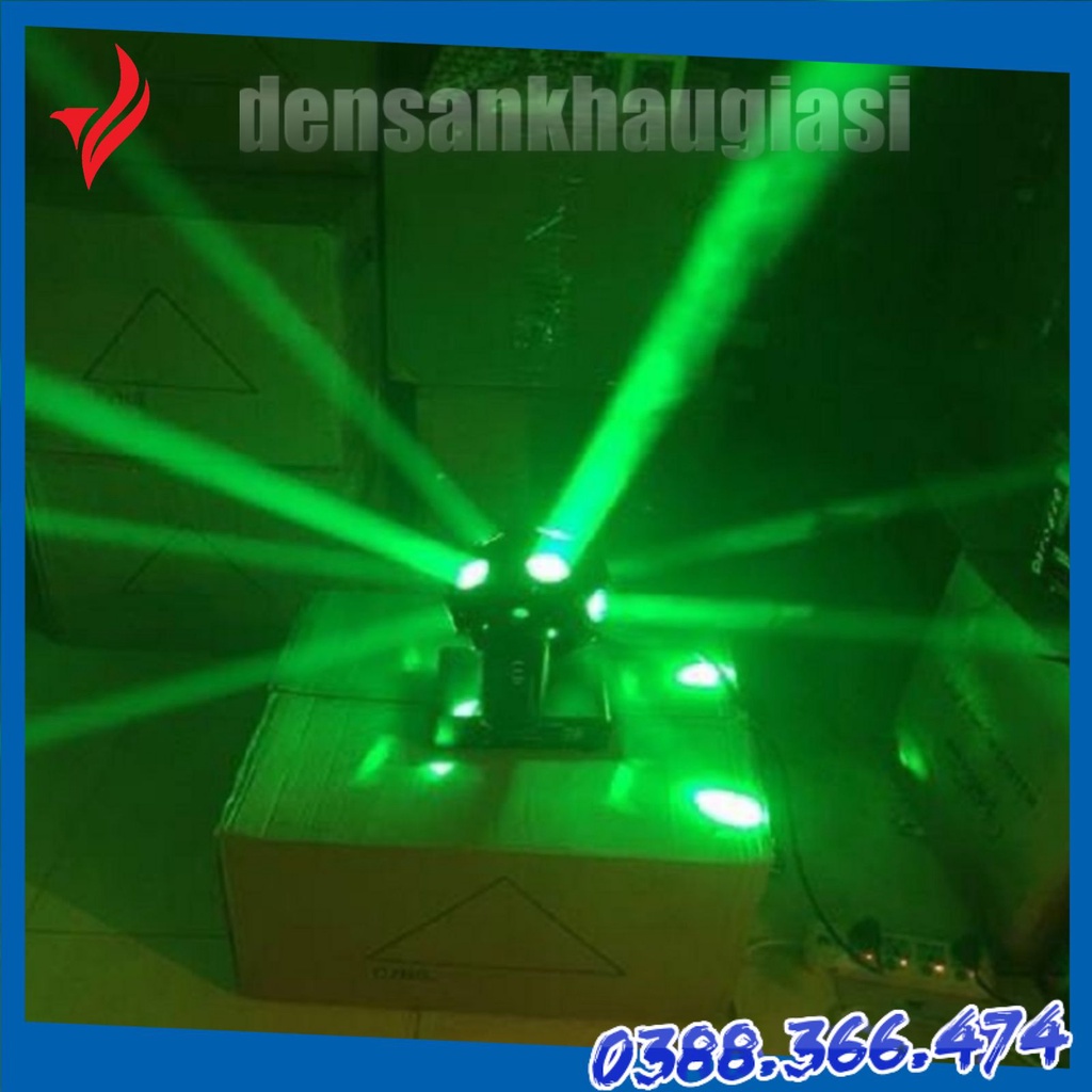 Đèn Quay Karaoke Moving 12 Mắt Led Đèn Sân Khấu Giá Sỉ