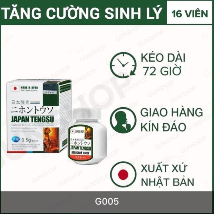 Tengsu Japan Nhật Bản 16viên [Chính Hãng]