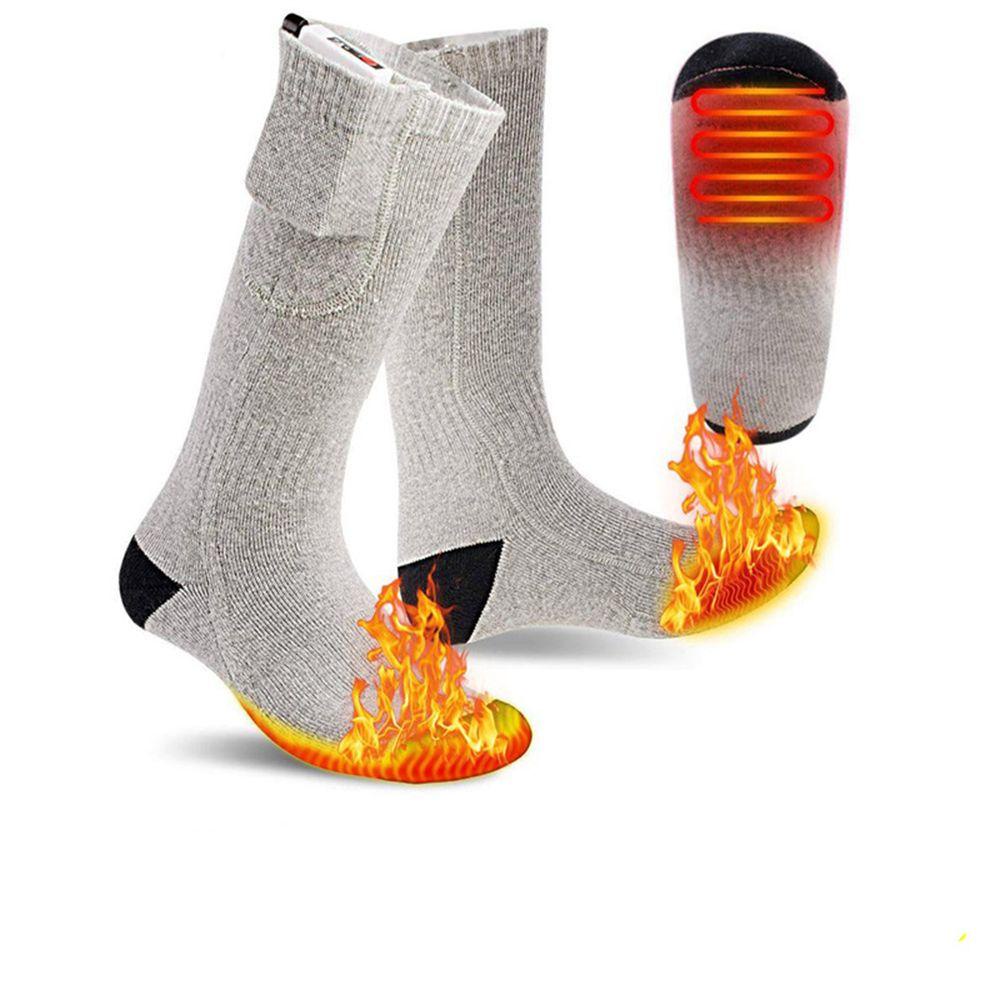 Vớ Cotton Giữ Nhiệt Làm Ấm Bằng Điện Cho Unisex