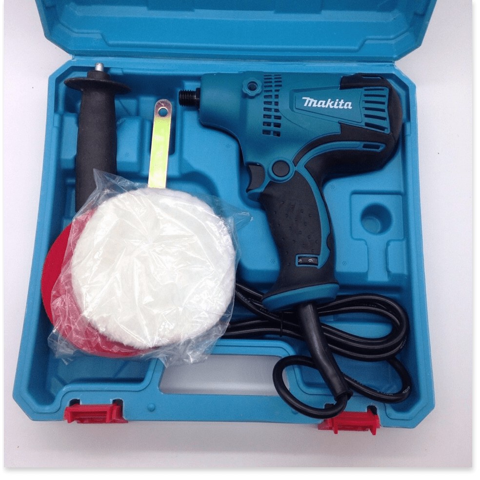 Máy đánh bóng ô tô MAKITA GV6010  - Máy chà nhám ô tô, xe máy Mini 6 tốc độ