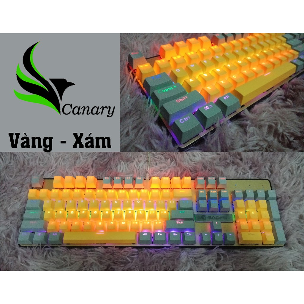 Nút bàn phím cơ (Keycap) ABS xuyên led 111 nút | BigBuy360 - bigbuy360.vn