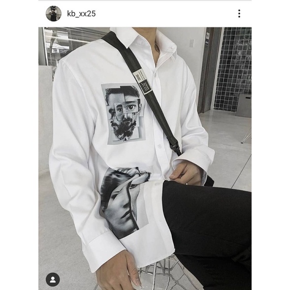 Sơ mi trắng TheMaze