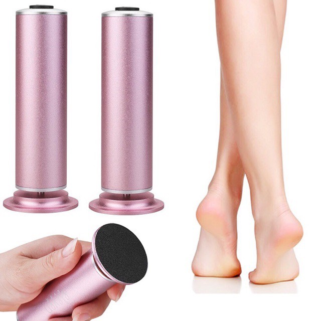 Máy chà gót chân chuyên dụng dùng làm nail spa thẫm mỹ viện màu hồng