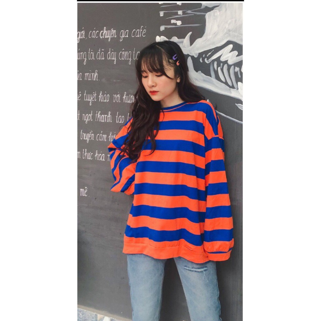 Áo Thu Đông Phối Kẻ 2 Màu Hàng Quảng Châu M068