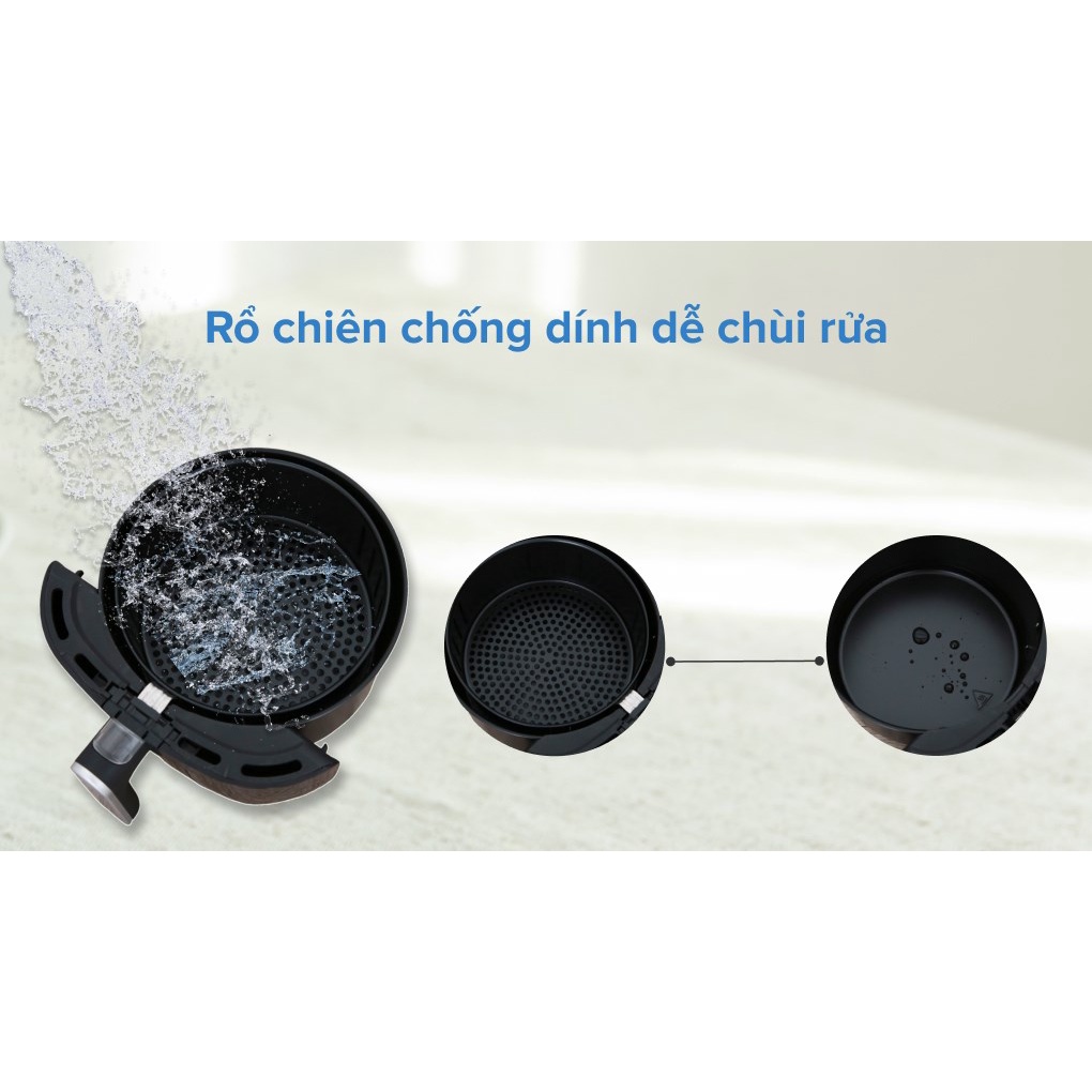 Nồi Chiên Không Dầu Điện Tử BlueStone AFB-5866  | UnI 4Life