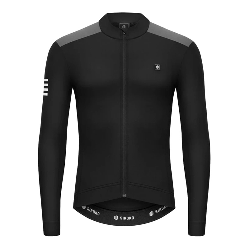 Áo Đua Xe Đạp Dài Tay Mau Khô Thời Trang Cho Nam