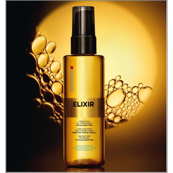 Tinh dầu dưỡng tóc Goldwell Elixir 100ml chăm sóc tóc khô xơ, hư tổn hằng ngày