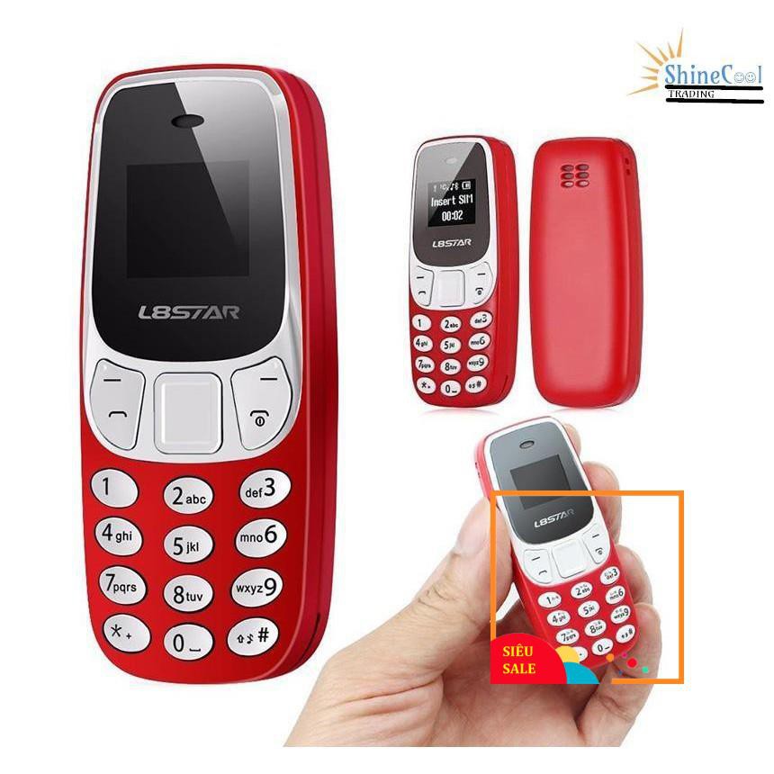 Điện thoại Mini - L8STAR BM10 ( Nokia 3310 ) - 2 sim 2 sóng siêu nhỏ,  - Hỗ Trợ Khe Cắm Thẻ Nhớ - Nghe Nhạc mp3