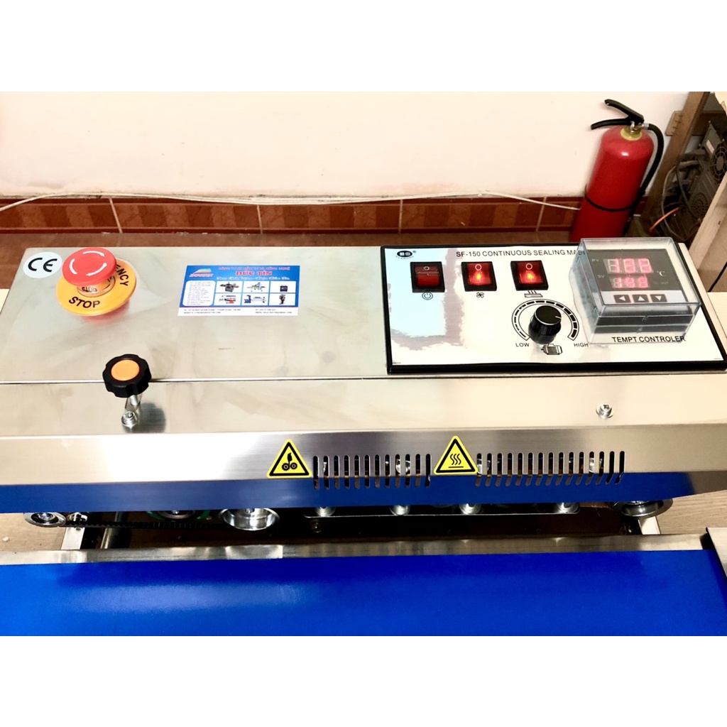 Dây vải chịu nhiệt Đức Tín dùng cho máy hàn miệng túi liên tục FR900, LD900, FRM770, SF150, SFR980